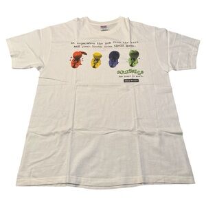 Hanes White Sourballs Graphic Tee